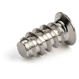 StarTech Paquete de 50 tornillos M5 para ordenador, cabeza plana Phillips, plata