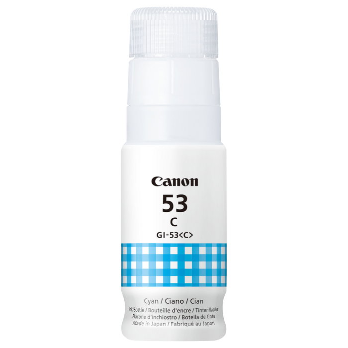 Canon GI-53C Botella de Tinta Cian de 60 ml