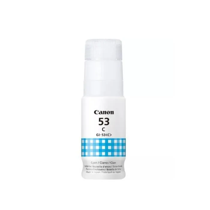 Canon GI-53C Botella de Tinta Cian de 60 ml