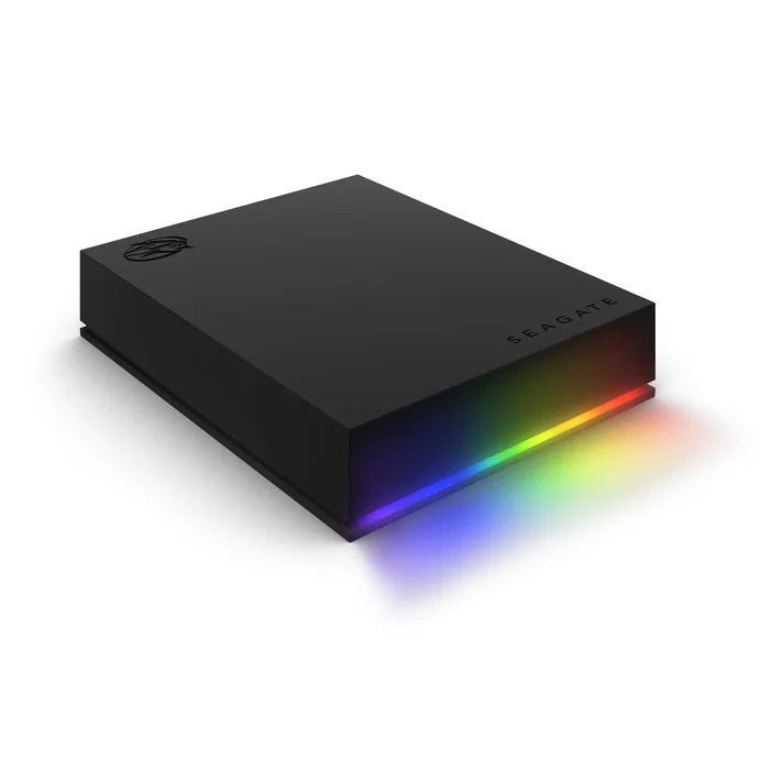 Seagate FireCuda STKL2000400 - Disco Duro Externo Portátil 2TB USB 3.0 para Juegos, con Iluminación LED RGB, Recuperación de Datos Rescue 3 Años