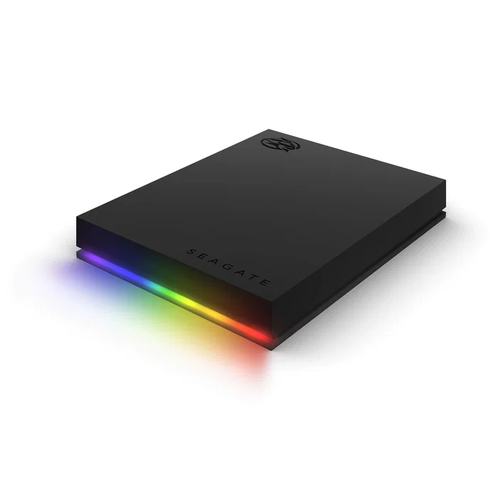 Seagate FireCuda STKL2000400 - Disco Duro Externo Portátil 2TB USB 3.0 para Juegos, con Iluminación LED RGB, Recuperación de Datos Rescue 3 Años