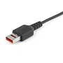 StarTech.com Cable de Carga Segura USB-A a Micro-USB B, 1m, Negro
