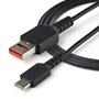 StarTech.com Cable USB-A a USB-C 1m con Bloqueador de Datos para Carga Segura