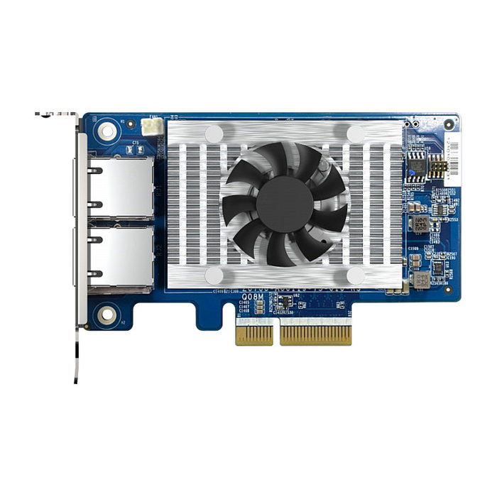 QNAP QXG-10G2T-X710 Adaptador de Red PCIe 3.0 x4 10GbE Interno Alámbrico