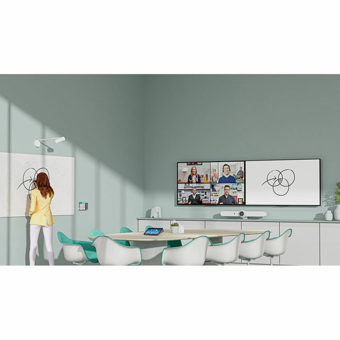 Logitech Scribe Cámara de pizarra con IA Blanco Full HD Logitech Scribe Cámara de pizarra con IA Blanco Full HD
