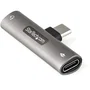 StarTech.com Adaptador de Audio y Carga USB-C 3,5mm TRRS a USB-C 60W Plata