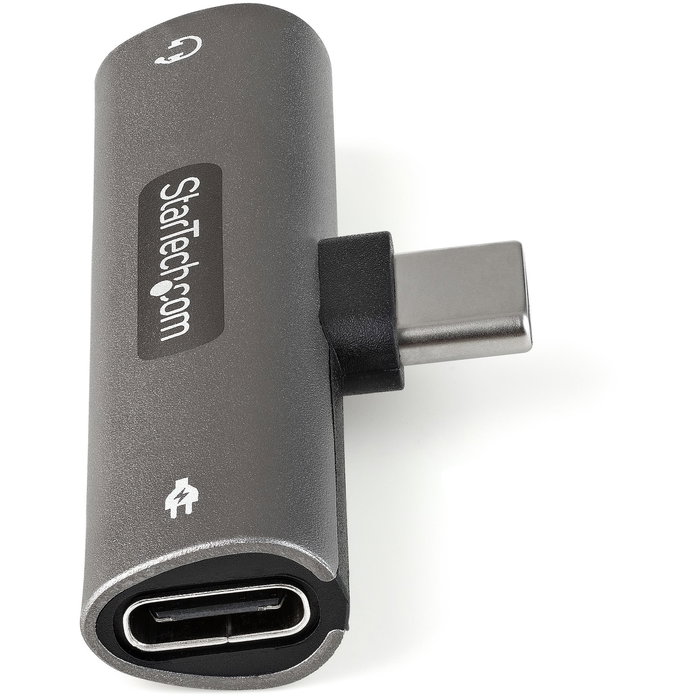 Startech CDP235APDM Adaptador USB-C a Audio 3.5mm con Carga PD 60W - para Laptop, iPad Pro, Galaxy, Pixel - Plata Startech CDP235APDM Adaptador USB-C a Audio 3.5mm con Carga PD 60W - para Laptop, iPad Pro, Galaxy, Pixel - Plata