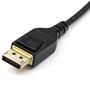 StarTech.com DP14MDPMM2MB Cable Mini DisplayPort a DisplayPort 1.4 - 2m - Negro - 8K@60Hz, 4K@120Hz, HBR3, VESA Certificado, Conectores Chapados en Oro