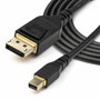 StarTech.com Cable Mini DisplayPort a DisplayPort 1.4, 2m, Negro