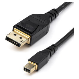 StarTech Cable Mini DisplayPort a DisplayPort 1.4 de 2m Negro