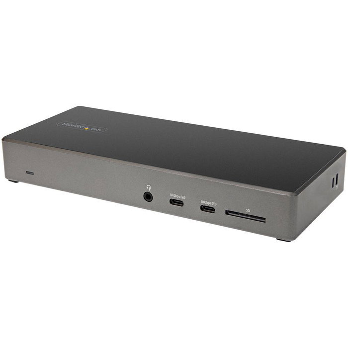 Startech Docking Station 12 En 1 Gris, 100W Power Delivery, Compatible con 3 Monitores, HDMI, DisplayPort, USB-C, Ethernet Startech Docking Station 12 En 1 Gris, 100W Power Delivery, Compatible con 3 Monitores, HDMI, DisplayPort, USB-C, Ethernet