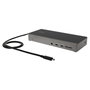 StarTech.com Docking Station USB-C para 3 Monitores 4K con 100W PD, Gris y Negro