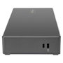 StarTech.com Docking Station USB-C para 3 Monitores 4K con 100W PD, Gris y Negro