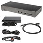 StarTech.com Docking Station USB-C para 3 Monitores 4K con 100W PD, Gris y Negro