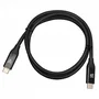 V7 V7USB4-80CM Cable USB4 USB-C 0.8 m Negro, Transferencia 40 Gbps, Carga 100W, Triple Blindado, Certificaciones CE/FCC/RoHS