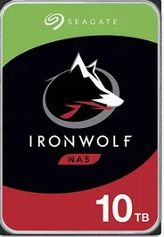 Seagate IronWolf ST10000VN000 Disco Duro Interno 10 TB 7200 RPM 256 MB Caché 3.5″ SATA III