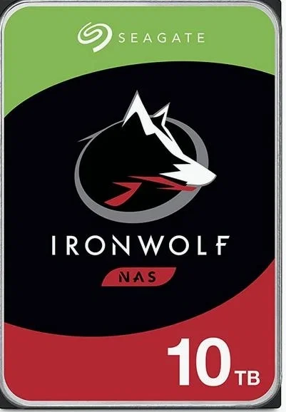 Seagate IronWolf ST10000VN000 10 TB 3.5 pulg. SATA III 256 MB Seagate IronWolf ST10000VN000 10 TB 3.5 pulg. SATA III 256 MB