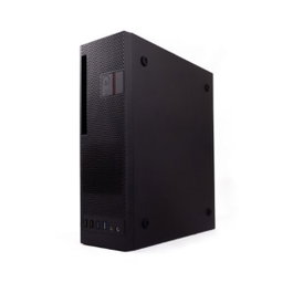 COOLBOX CAJA SEMITORRE/MICRO-ATX COOLBOX T360 SLIM 300W 80+ USB3.0 NEGRO