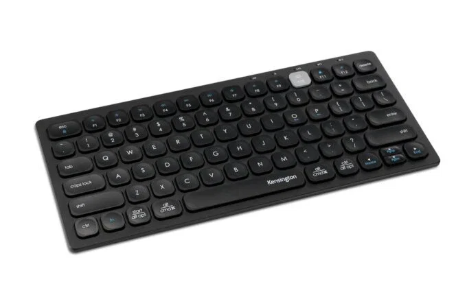 Kensington K75502ES Teclado Compacto Inalámbrico Dual RF + Bluetooth QWERTY Español Negro para Windows, Mac, iOS, ChromeOS