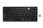 Kensington K75502ES Teclado Compacto Inalámbrico Dual RF + Bluetooth QWERTY Español Negro para Windows, Mac, iOS, ChromeOS