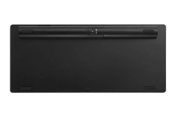 Kensington K75502ES Teclado Compacto Inalámbrico Dual RF + Bluetooth QWERTY Español Negro para Windows, Mac, iOS, ChromeOS