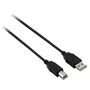 V7 V7E2USB2AB-1.8M Cable USB 2.0 Macho a Macho, USB A a USB B, 1.8 Metros, Negro, 480 Mbps