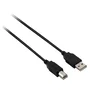 V7 V7E2USB2AB-1.8M Cable USB 2.0 Macho a Macho, USB A a USB B, 1.8 Metros, Negro, 480 Mbps
