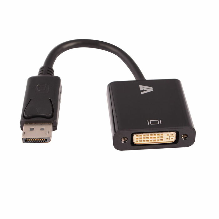 Adaptador DisplayPort a DVI V7 CBLDPDVI-1N Negro Adaptador DisplayPort a DVI V7 CBLDPDVI-1N Negro