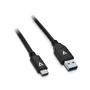 V7 Cable V7U2C-1M-BLK-1E USB 2.0 USB A Macho a USB C Macho para PC o Mac - 1 Metro - Color Negro