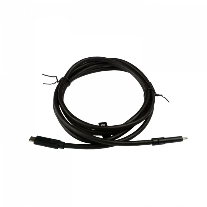 V7 Cable USB-C a USB-C Macho 2m Negro V7UCC-2M-BLK-1E - Para Carga Rápida y Transferencia de Datos