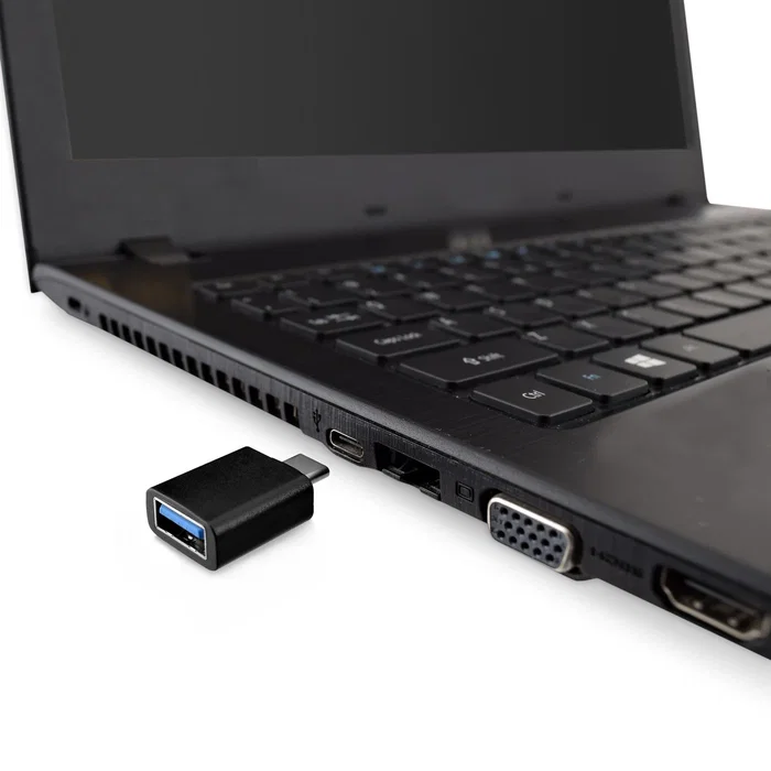 V7 Adaptador USB-C a USB-A 3.0, Negro, Velocidad 5 Gbps, Plug and Play, Ref. V7U3C2A-BLK-1E V7 Adaptador USB-C a USB-A 3.0, Negro, Velocidad 5 Gbps, Plug and Play, Ref. V7U3C2A-BLK-1E