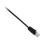 V7 V7CAT6UTP-03M-BLK-1E Cable de red CAT6 UTP Ethernet 3m, RJ45 macho, Gigabit 1000 Mbps, 250 MHz, color Negro