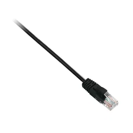 V7 V7CAT6UTP-10M-BLK-1E Cable de Red Ethernet RJ45 Macho a RJ45 Macho Cat6 U/UTP (UTP) 10 Metros para Redes 10/100/1000 Mbps, Negro