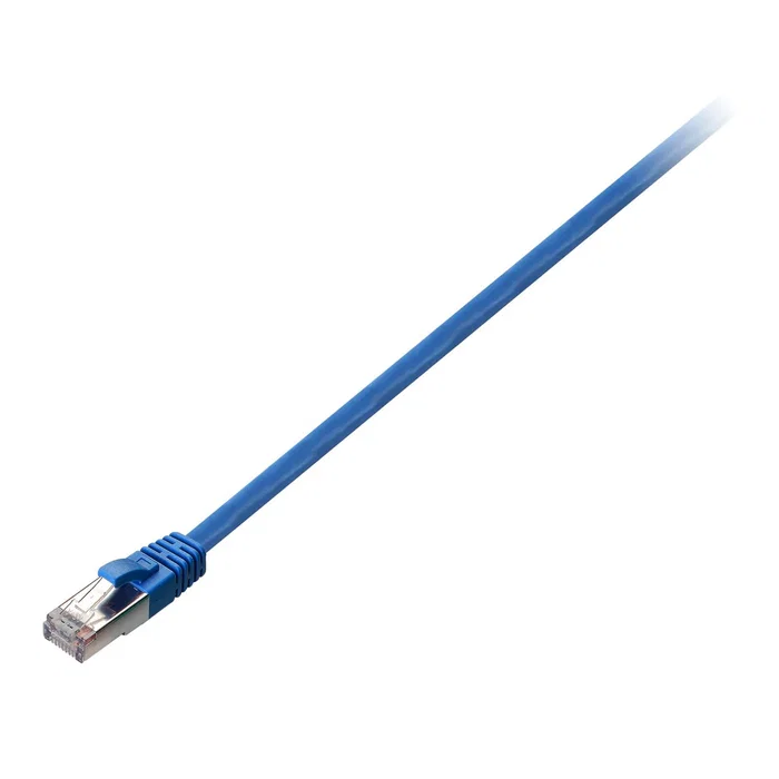 V7 Cable de red V7CAT6STP-02M-BLU-1E S/FTP (S-STP) CAT6 Blindado Azul 2m con conectores RJ45 para redes 10/100/1000 Mbps