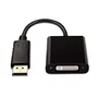 V7 Adaptador Activo de Vídeo CBLDPDVIAA-1E DisplayPort Macho a DVI-I Hembra, Negro, Full HD 1080p hasta 1920x1200