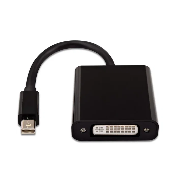 V7 CBL-MD1BLK-5E Adaptador de Cable de Vídeo Mini DisplayPort Macho a DVI-D Hembra, Negro