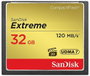 Sandisk Extreme CompactFlash 32 GB