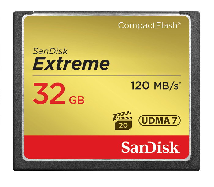SanDisk 32GB Extreme CompactFlash