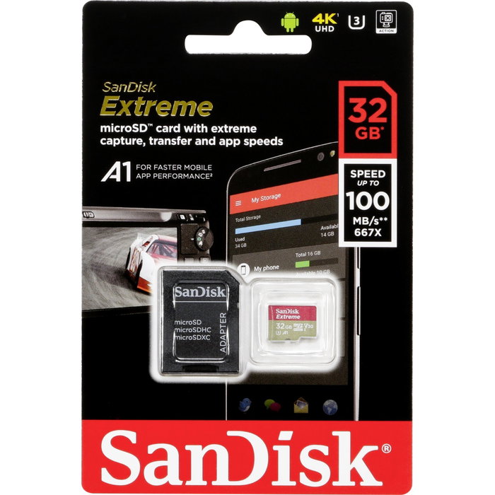 SanDisk Extreme 32 GB microSDHC UHS-I SanDisk Extreme 32 GB microSDHC UHS-I