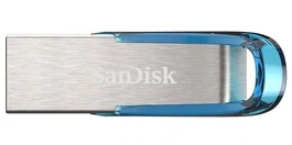 SanDisk Ultra Flair Unidad Flash USB 32 GB USB tipo A 3.2 Gen 1 Azul, Plata