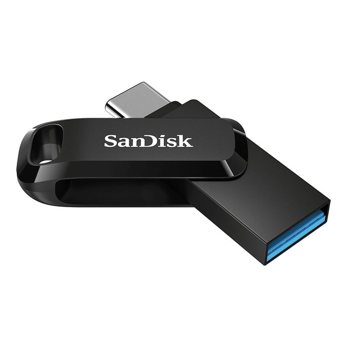 SanDisk Ultra Dual Drive Go 256GB USB Type-C/Type-A Negro