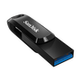 Sandisk Ultra Dual Drive Go 256 GB USB 3.2 Gen 1 (3.1 Gen 1) Type-A/Type-C Negro SDDDC3-256G-G46