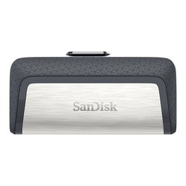 SanDisk Ultra Dual Drive USB Type-C 32GB USB 3.2 Gen 1 150 MB/s Negro y Plata