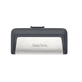 SanDisk Ultra Dual Drive USB Type-C 256 GB Unidad Flash USB 3.2 Gen 1 Gris Plata