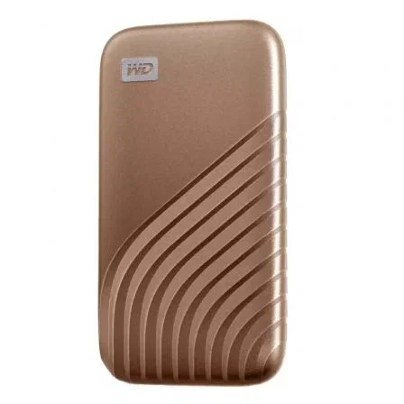 Western Digital WD My Passport WDBAGF0010BGD SSD Externo 1 TB USB 3.2 Gen 2 Tipo C Cifrado AES 256 Bits Oro