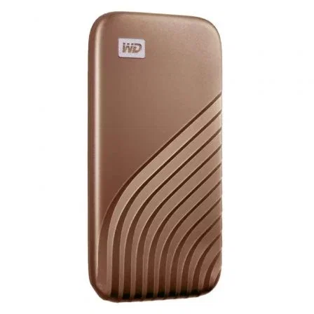 Western Digital WD My Passport WDBAGF0010BGD SSD Externo 1 TB USB 3.2 Gen 2 Tipo C Cifrado AES 256 Bits Oro