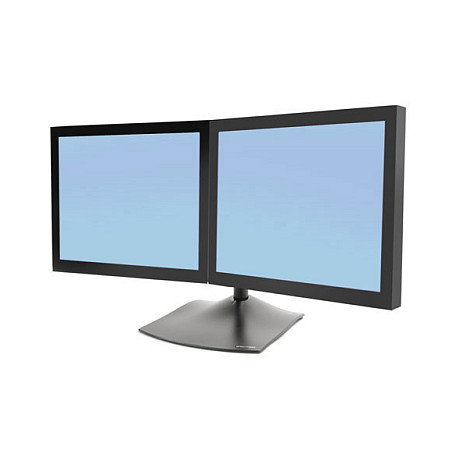 Ergotron DS100 Dual Monitor Desk Stand Horizontal Negro Ergotron DS100 Dual Monitor Desk Stand Horizontal Negro