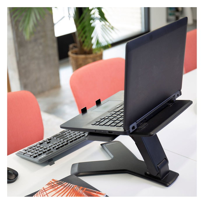 Ergotron Neo-Flex Soporte Elevador para Portátil Negro, Ajuste Altura 0-152 mm Inclinación -25-15°, Carga 6.4 kg, Alza 15 cm