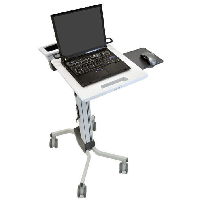 Ergotron NeoFlex Laptop Cart, Carro Multimedia con Ruedas, Ajuste de Altura hasta 51 cm para Portátiles 12-17 Pulgadas (30.5-43.2 cm), Carga hasta 6.8 kg, Color Gris Ergotron NeoFlex Laptop Cart, Carro Multimedia con Ruedas, Ajuste de Altura hasta 51 cm para Portátiles 12-17 Pulgadas (30.5-43.2 cm), Carga hasta 6.8 kg, Color Gris