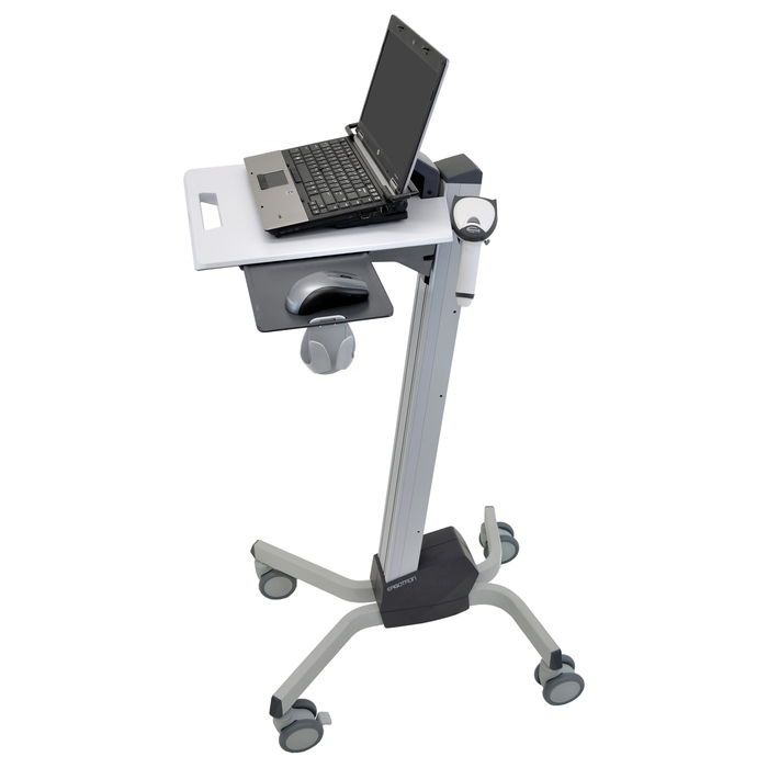 Ergotron NeoFlex Laptop Cart, Carro Multimedia con Ruedas, Ajuste de Altura hasta 51 cm para Portátiles 12-17 Pulgadas (30.5-43.2 cm), Carga hasta 6.8 kg, Color Gris Ergotron NeoFlex Laptop Cart, Carro Multimedia con Ruedas, Ajuste de Altura hasta 51 cm para Portátiles 12-17 Pulgadas (30.5-43.2 cm), Carga hasta 6.8 kg, Color Gris